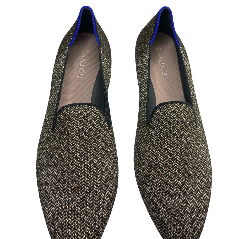 Rothy's Women’s Black and Tan Slip-Ons - Picture 3 of 10